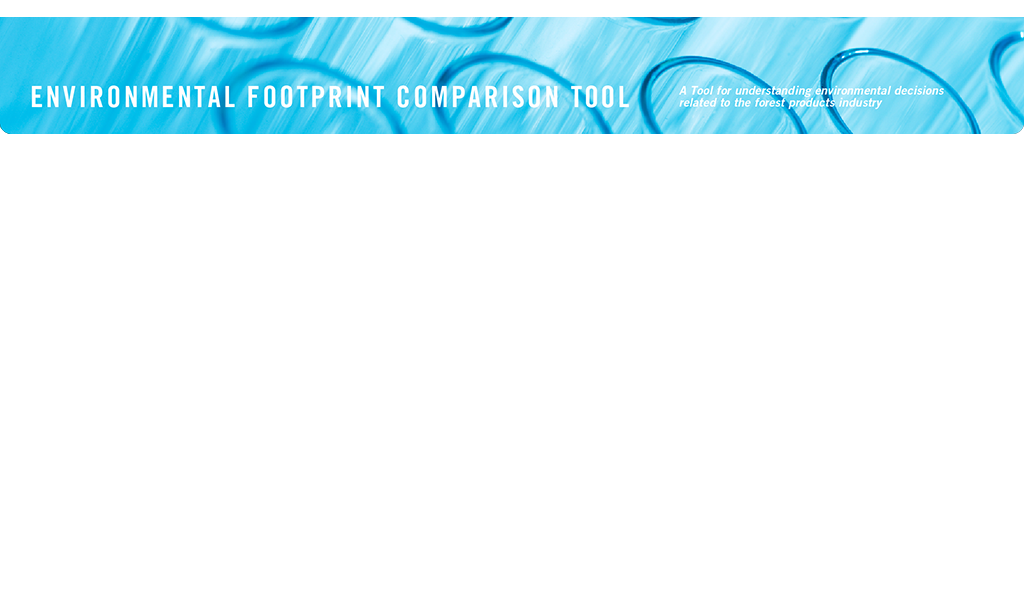 EFCT: Environmental Footprint Comparison Tool.  A tool for understanding environmental decisions related to the forest products industry.  Chlorinated Compounds.