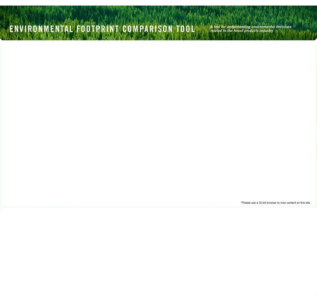 EFCT: Environmental Footprint Comparison Tool.  A tool for understanding environmental decisions related to the forest products industry.
