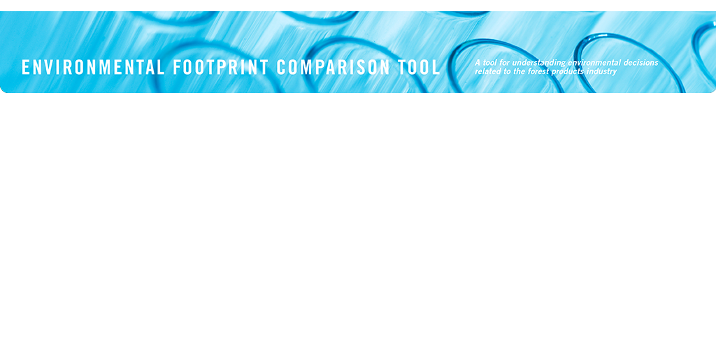 EFCT: Environmental Footprint Comparison Tool.  A tool for understanding environmental decisions related to the forest products industry.  Chlorinated Compounds.