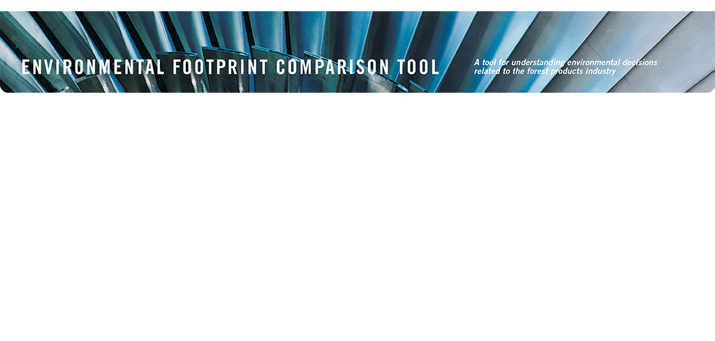 EFCT: Environmental Footprint Comparison Tool.  A tool for understanding environmental decisions related to the forest products industry.  Energy.